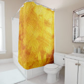 Rideaux De Douche Texture dorée luxueuse, arrière - plan abstrait. (En situation)