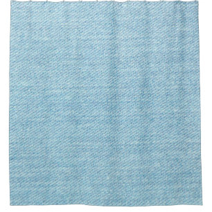 Rideaux De Douche Texture du tissu de jean Denim