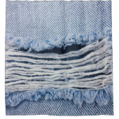 Rideaux De Douche Texture du tissu de lin naturel  (Devant)