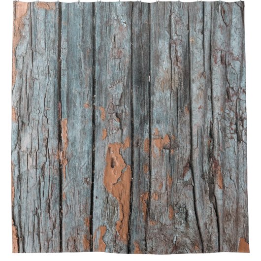 Rideaux De Douche texture en bois grunge (Devant)
