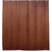Rideaux De Douche texture en cuir Brown (Devant)