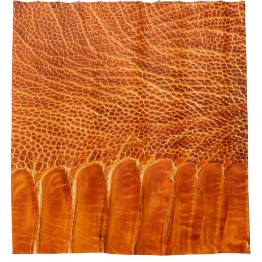 Rideaux De Douche Texture en cuir d'autruche (Devant)