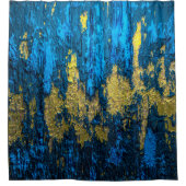 Rideaux De Douche Texture or de luxe. (Devant)