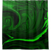 Rideaux De Douche texture pierre de malachite verte (Devant)