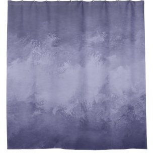 Rideaux De Douche Texture sélénium bleu acrylique