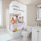Rideaux De Douche Thanksgiving - Where is the Turkey? (En situation)