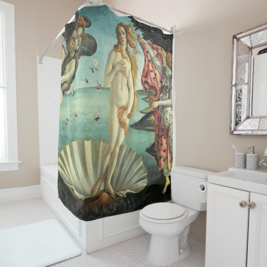 Rideaux De Douche The Birth of Venus (En situation)
