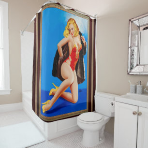 Rideaux De Douche The Feed Of Mink par Peter Driben