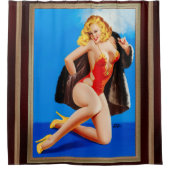 Rideaux De Douche The Feed Of Mink par Peter Driben (Devant)