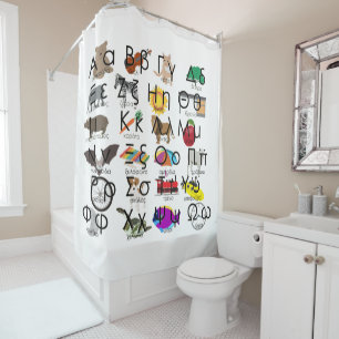 Rideaux De Douche The Greek Alphabet Letters