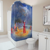 Rideaux De Douche The Ring of Fire (En situation)