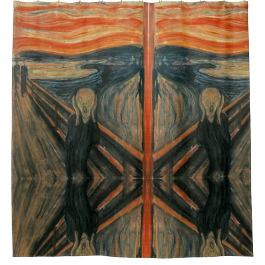 Rideaux De Douche The Scream - Edvard Munch (Devant)