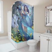 Rideaux De Douche The Swan Enchantress (En situation)