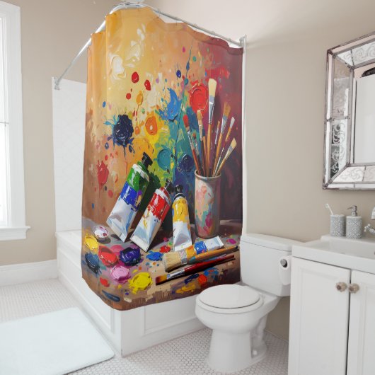 Rideaux De Douche The Tools Of Imagination -  (En situation)