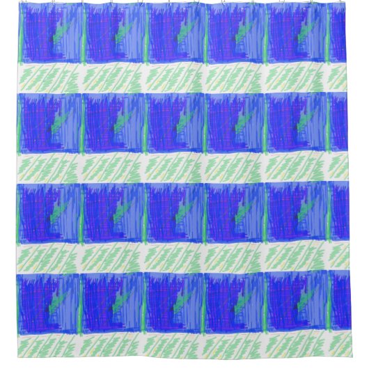 Rideaux De Douche Thème nautique (Devant)