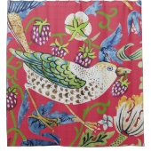 Rideaux De Douche Thief fraise William Morris (Devant)