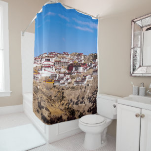 Rideaux De Douche Tibet - Monastère bouddhique de Ganden