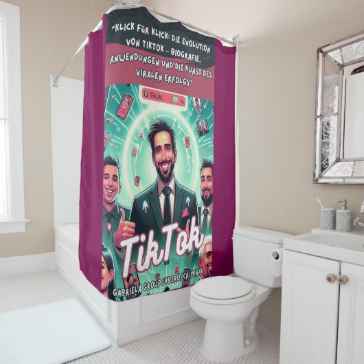 Rideaux De Douche TicTok (En situation)