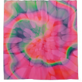 Rideaux De Douche Tie Dye de pastèque (Devant)