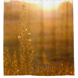 RIDEAUX DE DOUCHE TIGE CHAUDE DE GRAS DE MEADOW