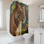 Rideaux De Douche Tiger (En situation)
