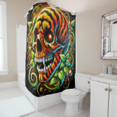 Rideaux De Douche Tiger (En situation)