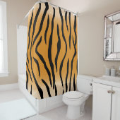 Rideaux De Douche Tiger stripes pattern (En situation)