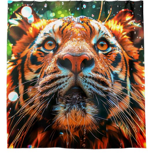 Rideaux De Douche Tigre (Devant)