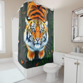 Rideaux De Douche Tigre (En situation)