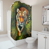 Rideaux De Douche Tigre (En situation)
