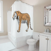 Rideaux De Douche Tigre (En situation)
