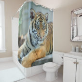 Rideaux De Douche Tigre 034 (En situation)