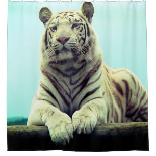 Rideaux De Douche Tigre blanc