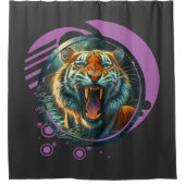 Rideaux De Douche Tigre torride (Devant)