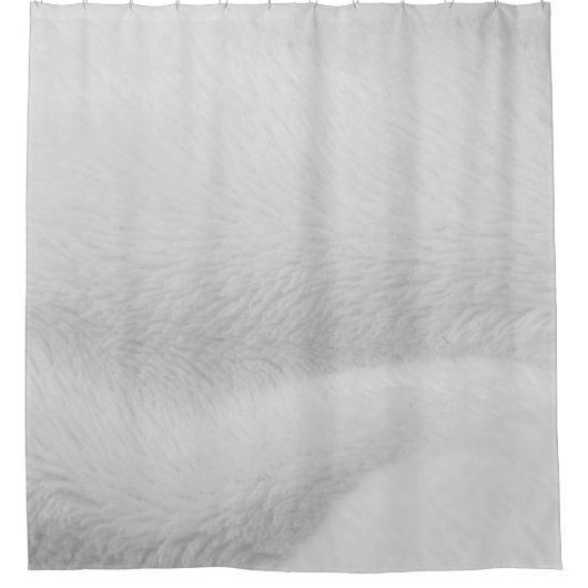 Rideaux De Douche Tissu blanc coton (Devant)