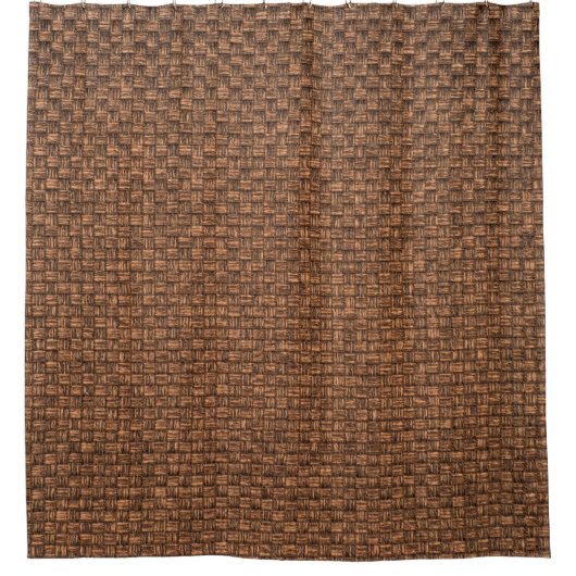 Rideaux De Douche Tissu Brown, texture pour arrière - plan. (Devant)