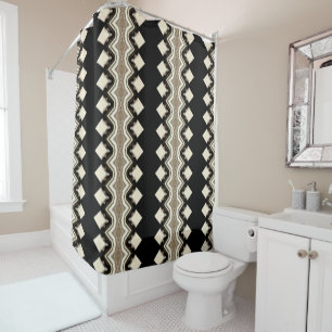 Rideaux De Douche Tissu diamant léger