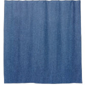 Rideaux De Douche Tissu d'origine bleu mode jean denim (Devant)