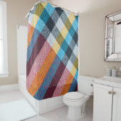 Rideaux De Douche Tissu thaïlandais : Tissu de fermeture. (En situation)