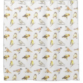 Rideaux De Douche Tit birds motif (Devant)