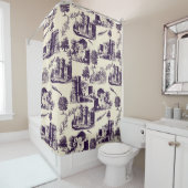 Rideaux De Douche Toile rustique (En situation)