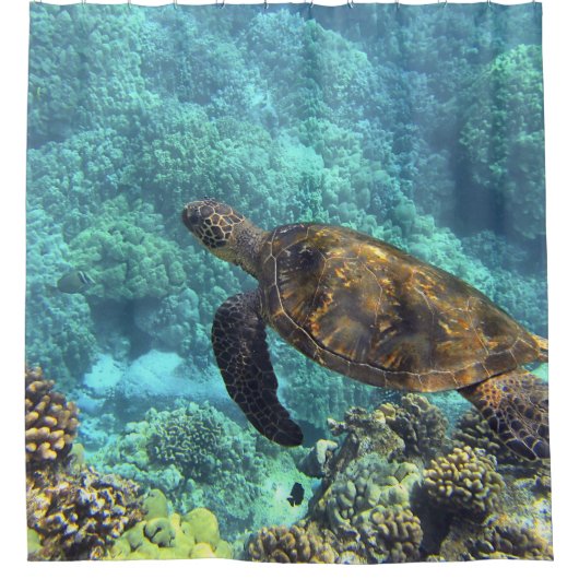 Rideaux De Douche tortue de mer (Devant)