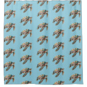 Rideaux De Douche Tortue de mer Gold Dream (Devant)