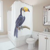 Rideaux De Douche Toucan, oiseau tropical (En situation)