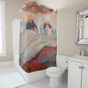 Rideaux De Douche Toulouse-Lautrec - Le Lit