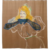 Rideaux De Douche Toulouse-Lautrec - Yvette Guilbert Singing (Devant)
