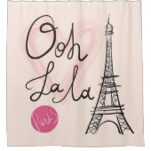 Rideaux De Douche Tour Eiffel tiré par la main (Devant)