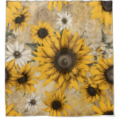 Rideaux De Douche Tournesol (Devant)