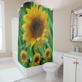 Rideaux De Douche Tournesol Douche rideaux (En situation)