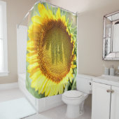 Rideaux De Douche Tournesol jaune (En situation)